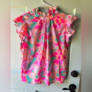 Medium Lilly Pulitzer Inspired Top